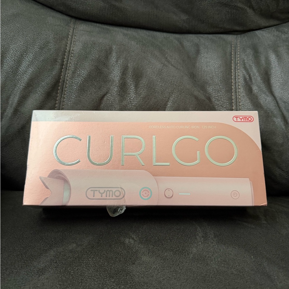 TYMO CurlGo Pink Cordless Auto Curling Iron